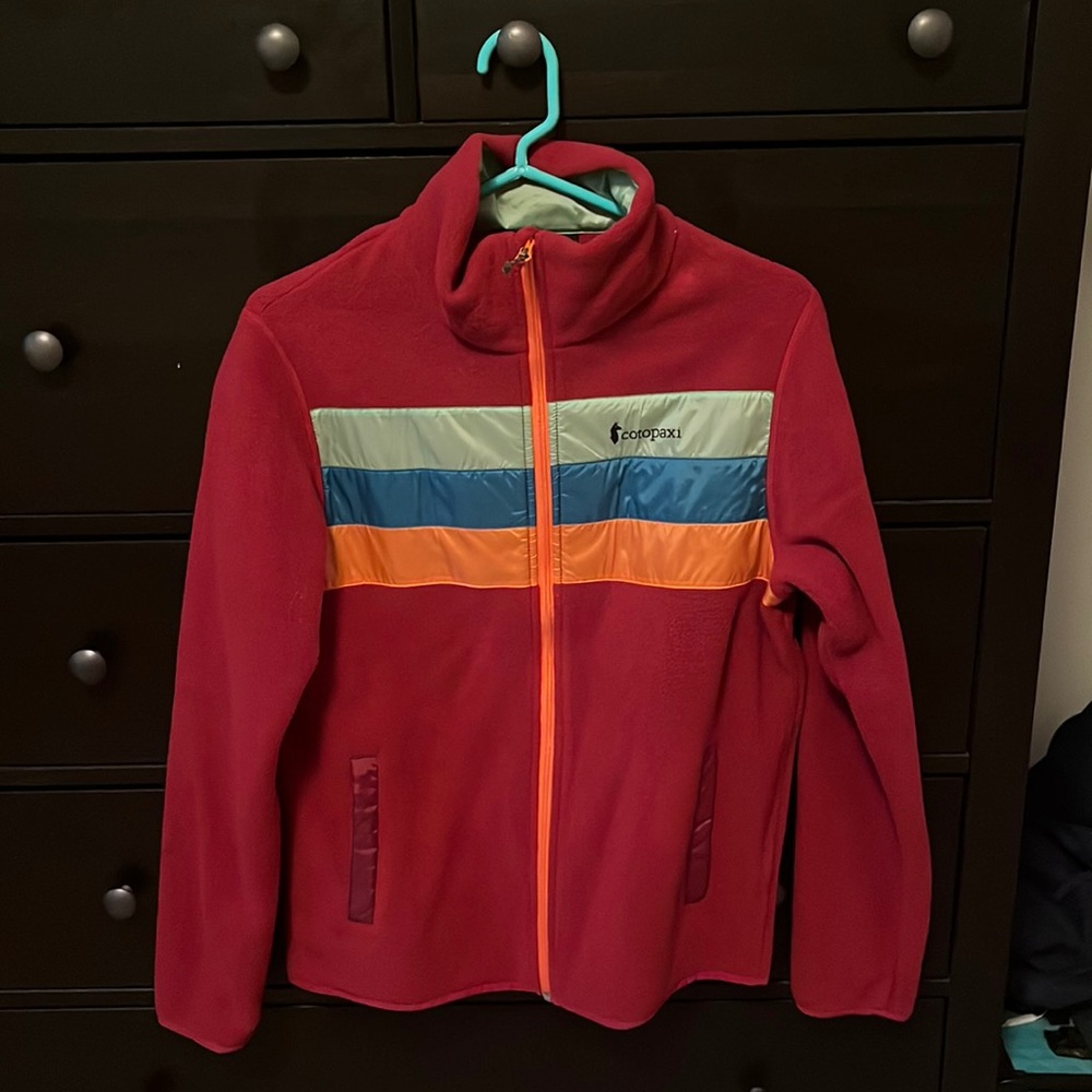 Cotopaxi zip up fleece jacket size Medium